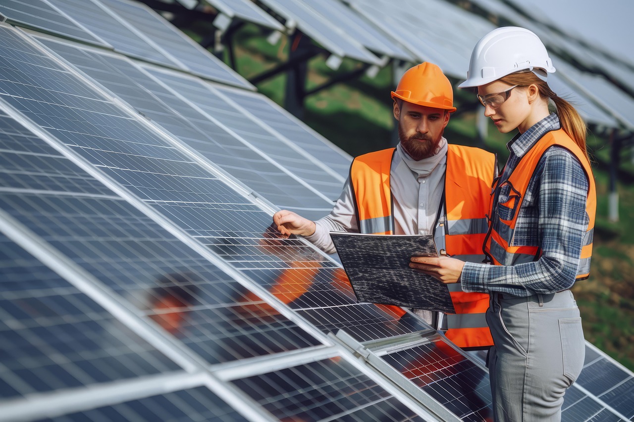 Solar Power Panel Installation