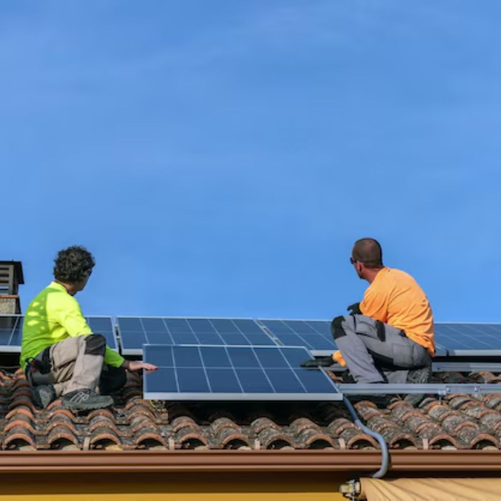 solar panels roofing