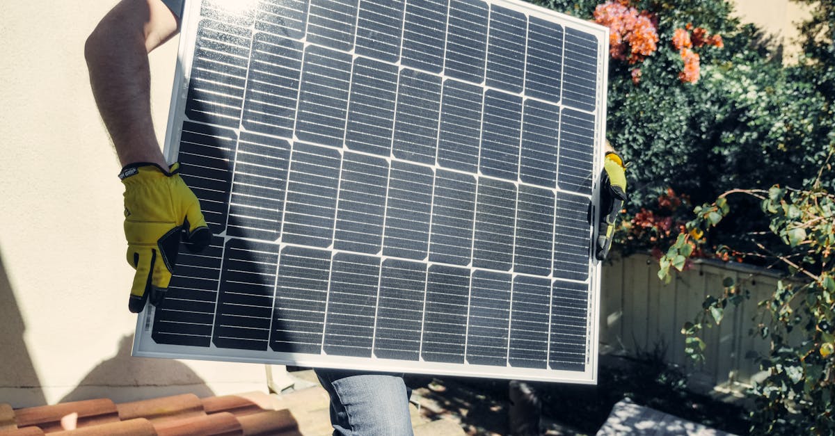 solar panel installation